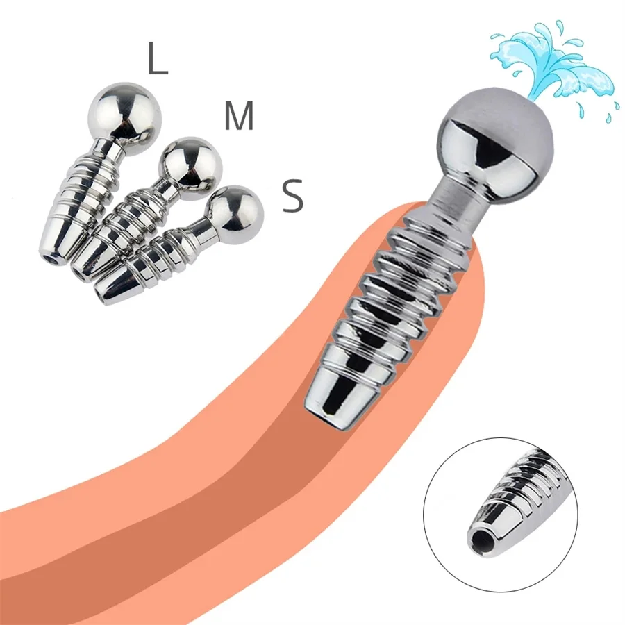 Stainless Steel Penis Plug Urethral Catheter Sounds Dilator Penis Insert Chastity Urethral Plug Horse Eye Stick Sex Toys For Men