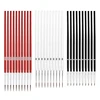 30x/Set Fine Paint Brushes with 3 Size #0 #00 #000 Tiny Detail Painting Brushes Small Liner Tip Paint Brush for Painting 4