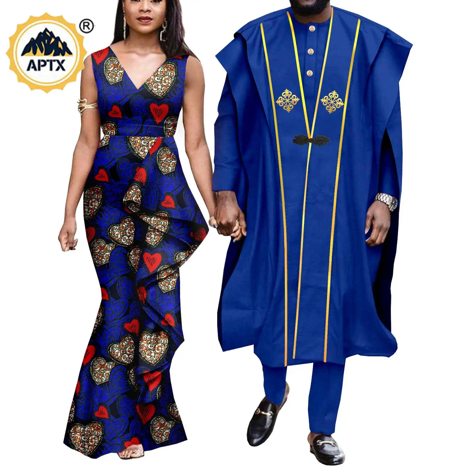 Chapeau Bob / Bucket Hat Imprimé Africain - Bleu Kente - Tailles Enfan Et Adultes Unisexe