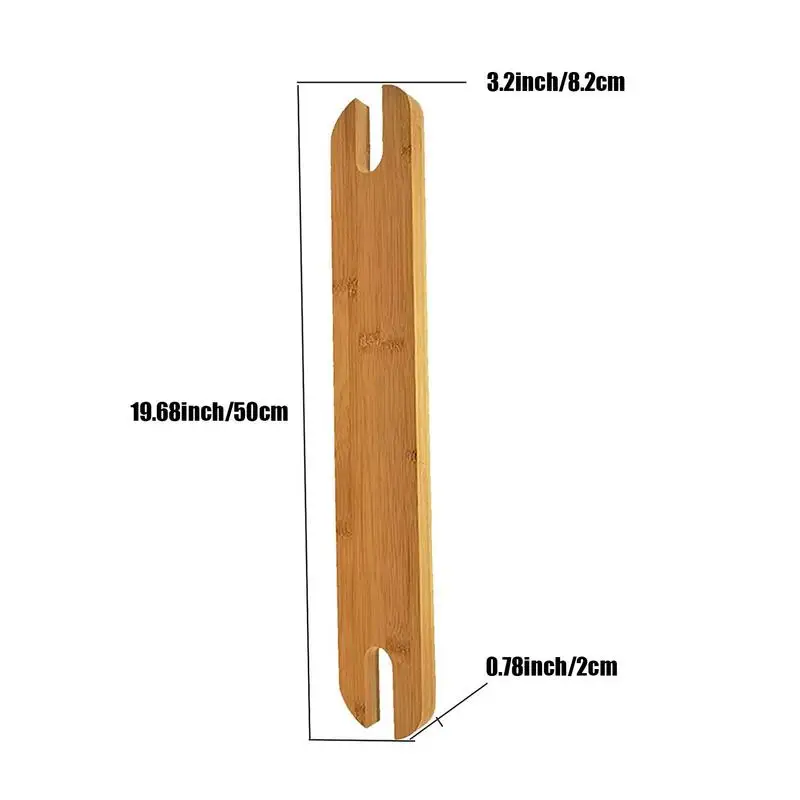 50cm Baby Highchair Foot Rest Footrest Baby Natural Bamboo Baby Highchair Foot Rest High Chair Footrest With Rubber Ring 6