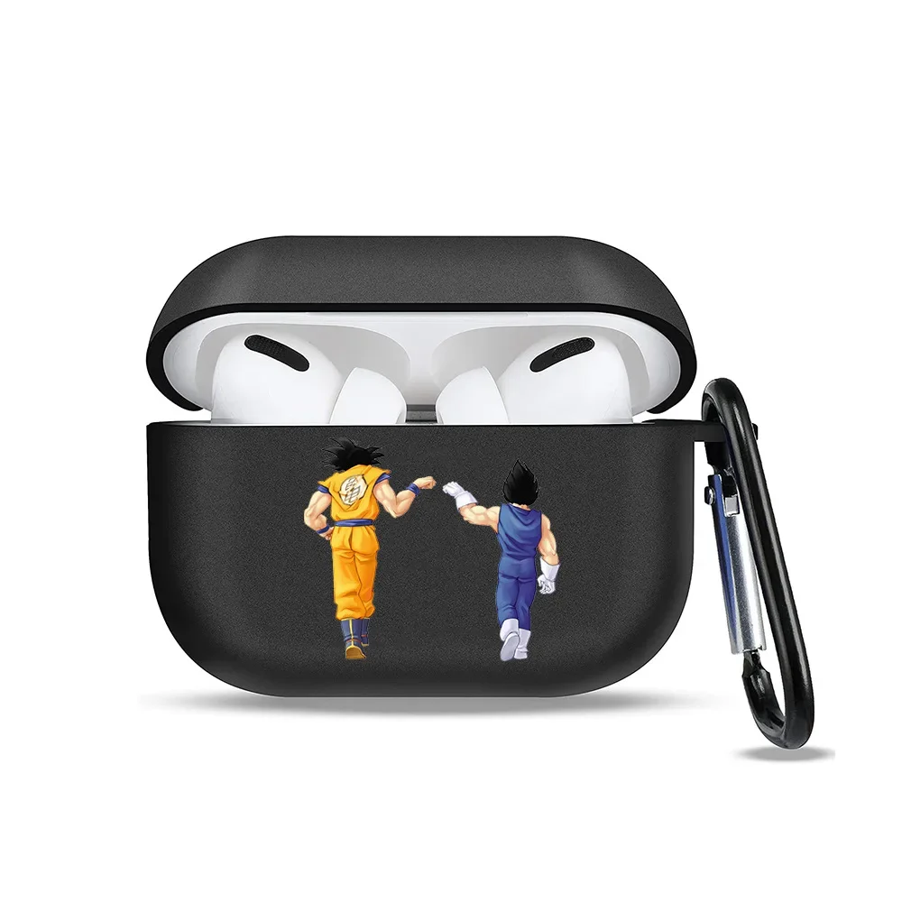 AirPods Pro ドラゴンボールケース付き アニメドラゴンボール孫悟空シリコン保護ケース AirPods 1 2 3