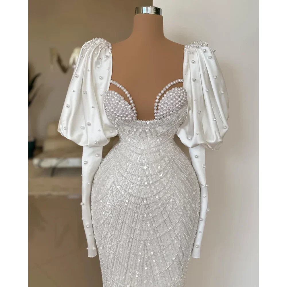 Luxury Mesh Pearl Dress main image 1