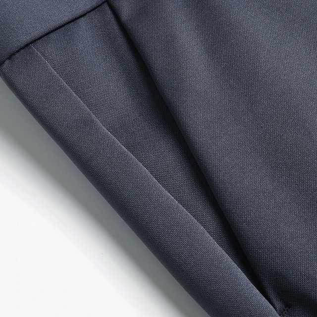 Pantalon d'été pour hommes, fin, droit, extensible, décontracté, sans Trace, sans repassage, tissu soyeux et frais, 29-42 5