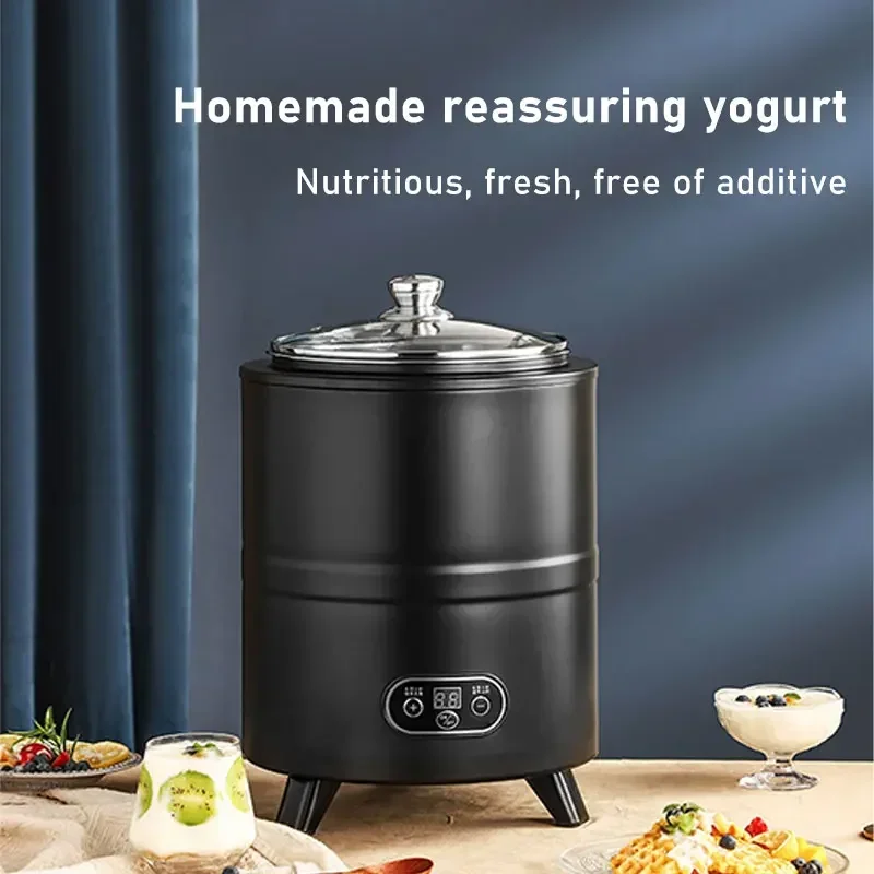 Yogurt Fermenter ,Electric Greek Yogurt Maker,8L and 12L Home Appliances Made of Stainless Steel 5