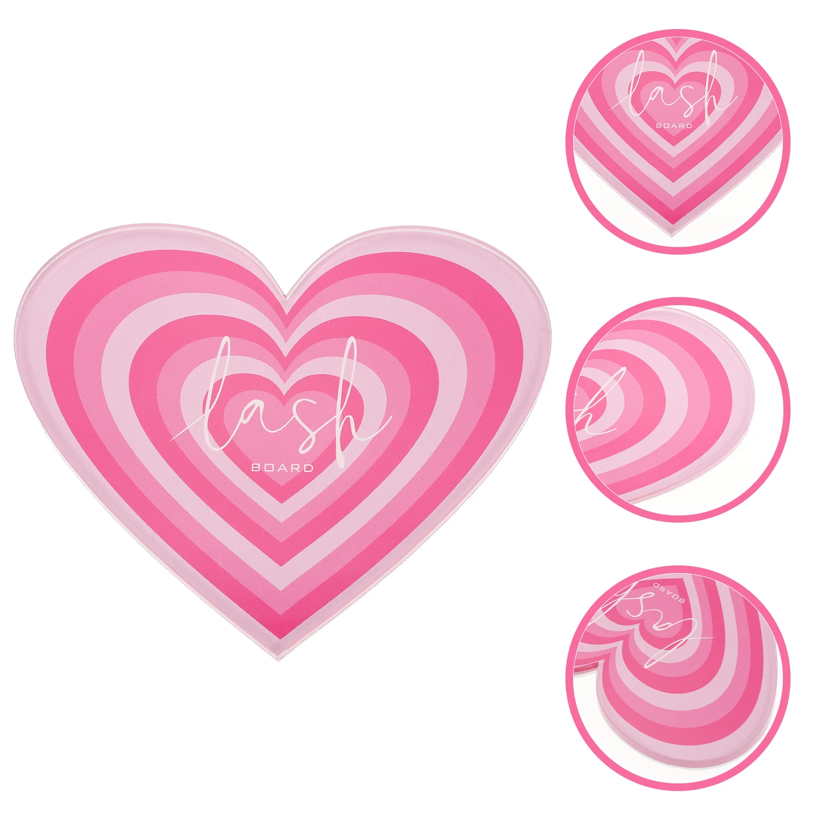 Lash Tiles for Extension Cute Heart-Shaped Eyelash Plate Fake Eyelashes Dedicated