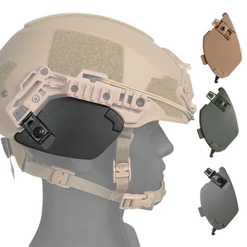 BOOIU Tactical Wendy Ex Helmet 3.0 Guide Rail Side Cover Ear Protection Cover Airsoft Helmet Earmuffs For Helmet Accessories 1