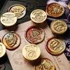HP Slytherin Hufflepuff Ravenclaw Malfoy Wax Seal Stamp High Quality Fan Gift 1