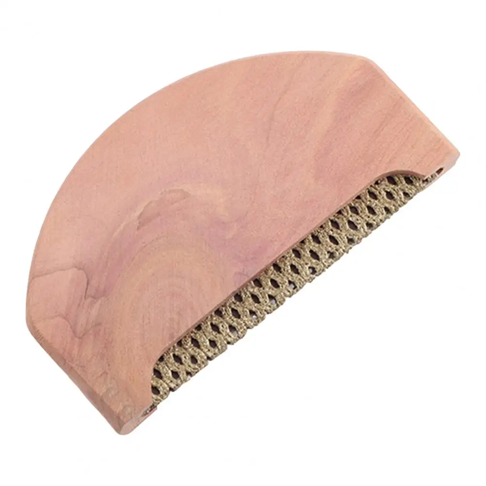 Clothes Lint Remover Brush Sweater Wood Comb Portable Fabric Shaver Hair Sticking Rolling Cleaning Tool