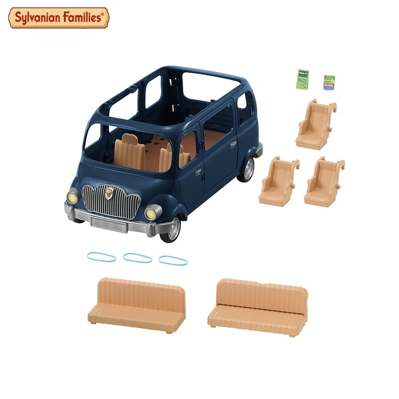 Authentic Sylvanian Families Anime Character Simulation Playhouse Toy Room Decoration Toy Christmas Gift 5