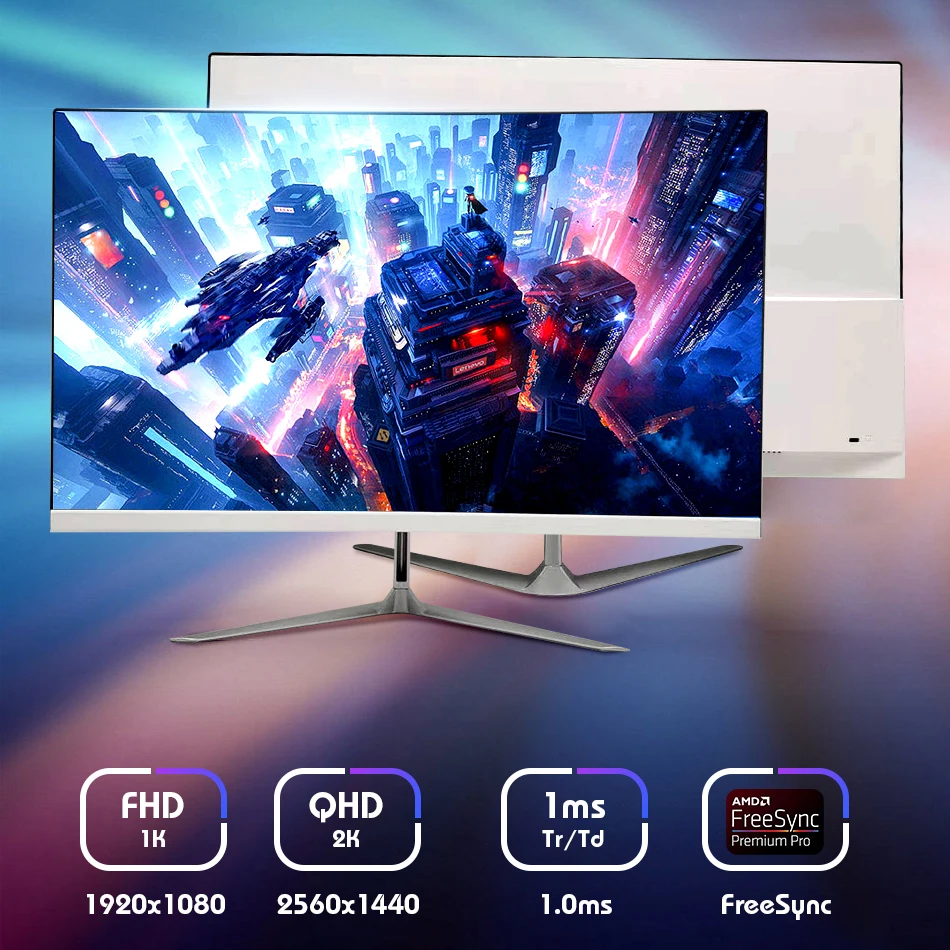 AOCZ-22/24 ġ PC  ǽ ӿ ǻ ÷ FHD 1080P IPS Ʈ ũ HDMI, VGA Power Por, 1920*1080 콺 е