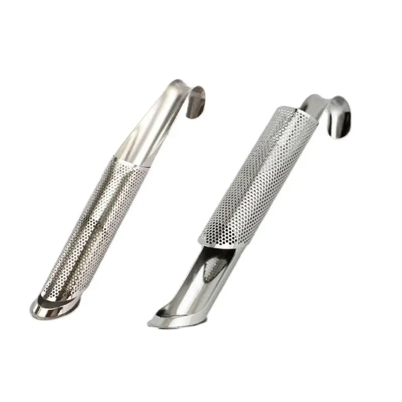 Stainless Steel Tea Infuser Creative Pipe Shape Metal Tea Strainer Hanging Filter Mug Teapot