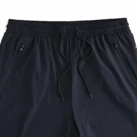 LNGXO Unisex Summer Quick-Dry Running Shorts Stretch Hiking Shorts with Zippered Pocket Reflective Strips For Outdoor And Casual - Image 3