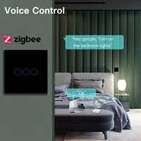 BSEED Smart Zigbee Switches 1/2/3Gang 1Way Intelligent Touch Light Switch Wall Sensor Switches Tuya Smart Life Google Alexa - Image 5