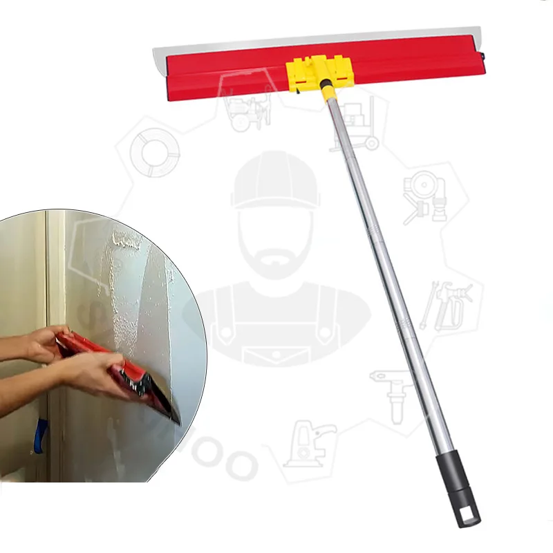 Putty Knife Drywall Smoothing Spatula 40cm 60cm Stainless Steel Painting Skimming Flexible Blade Wall Tools Suprihoo