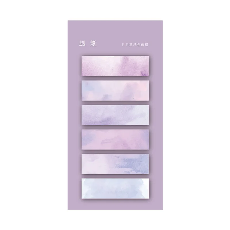 120 Sheets Sticky Notes Self-Adhesive Annotation Books Notepad Bookmarks Memo Pad Index Tabs Stationery 6
