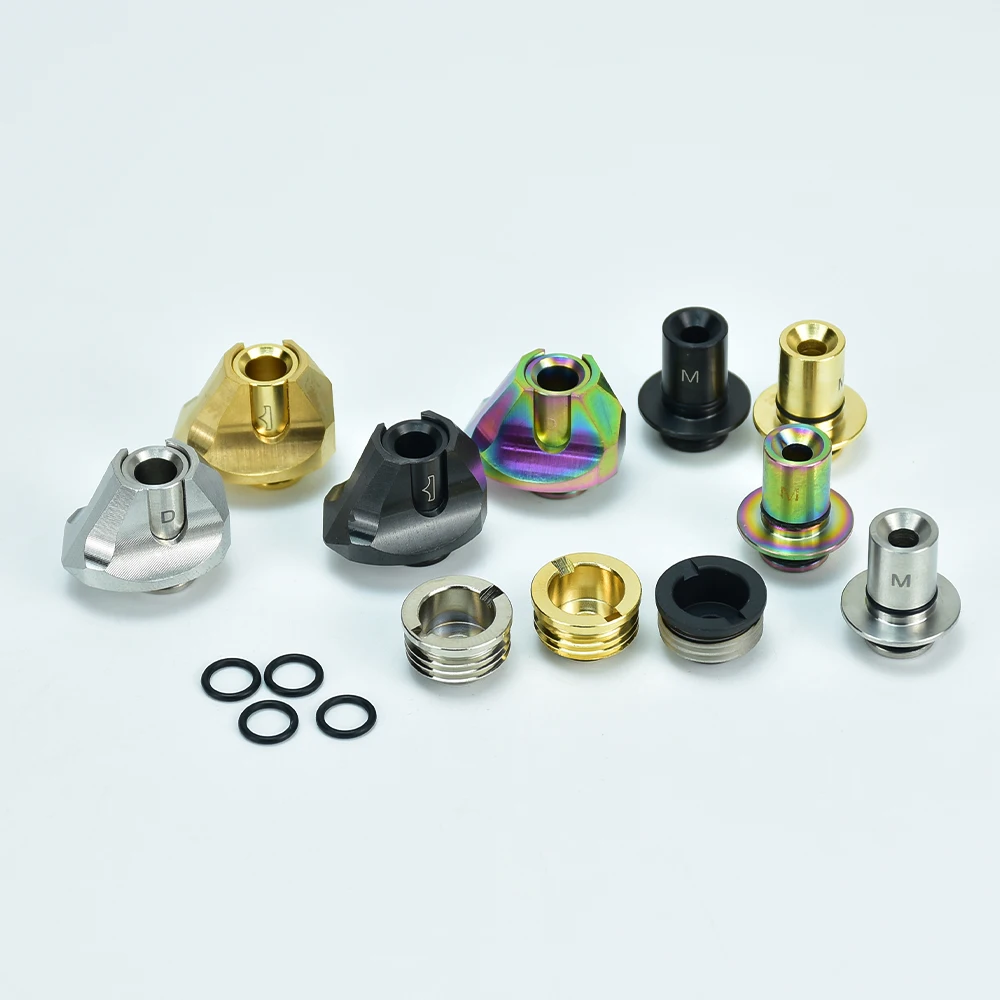 elfbar nachfüll pod läuft aus Drip Tip 810 Black Ultem ▷ embout buccal vapoteuse avec joints main image 0