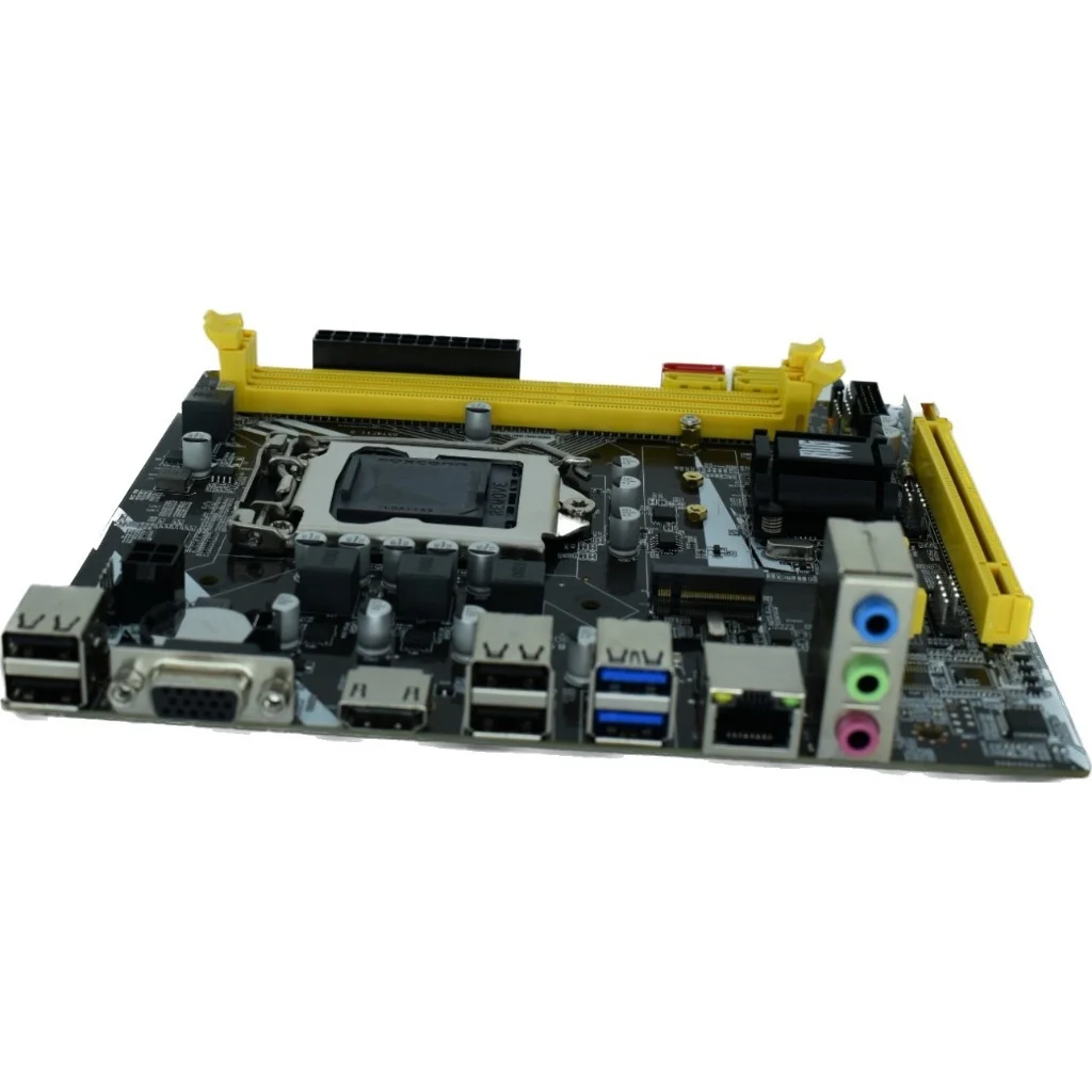 Placa Mãe Gamer LGA 1155 B75 DDR3 M2 NVMe i3, i5, i7 Lan Gigabit - Imagem 3