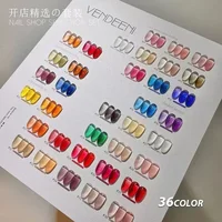 New Ice Transparent Nail Polish Gel Set Nail Shop Special Protective Nail Phototherapy Glue Jelly Nude Art 15ml Jelly 1