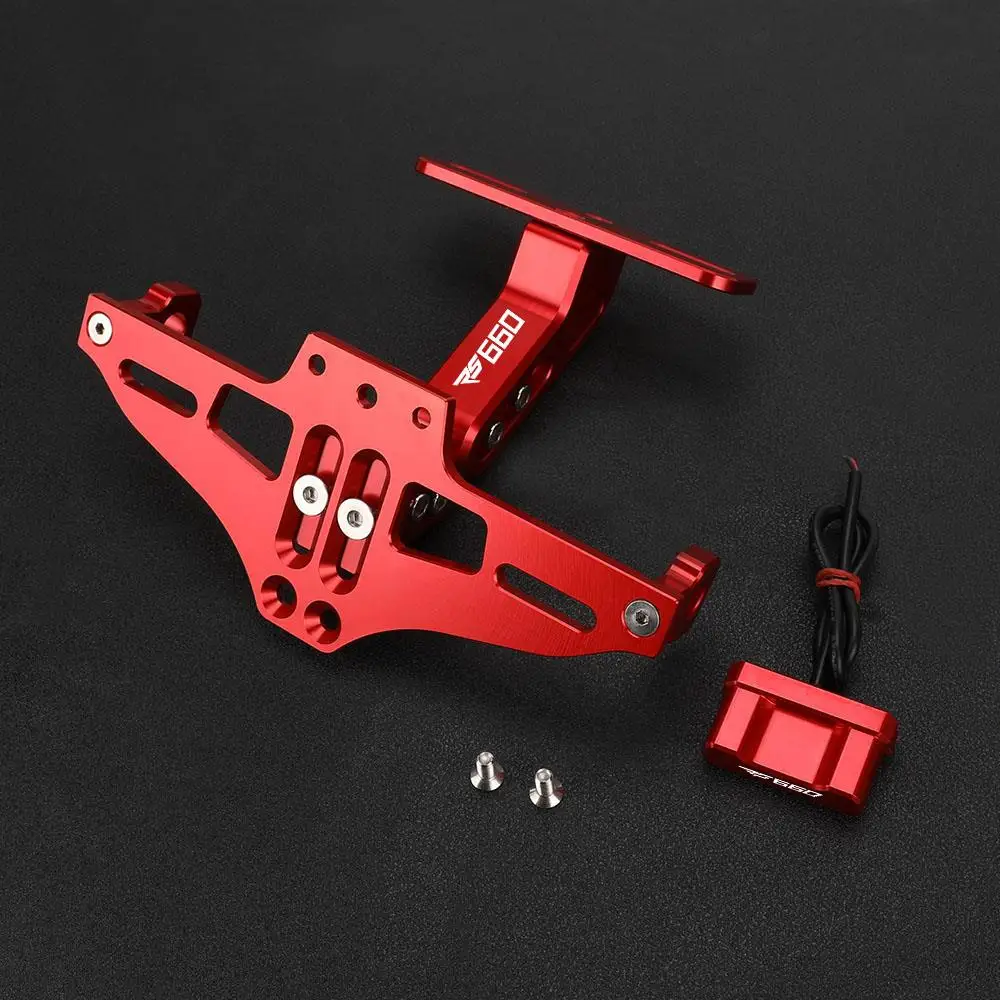 

RS 660 Motorcycle FOR Aprilia RS660 Tuono 660 2020-2022 CNC Rear Tail Fender Tidy License Plate Holder Fender Eliminator Bracket