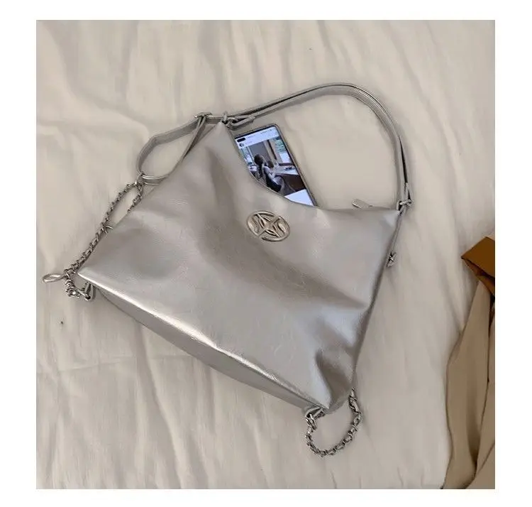 JIAERDI Sweet Cool Black Mochila Women Vintage Pu Leather Chain Chic Y2k Backpack Female Retro Casual Shoulder Bags Handbag New