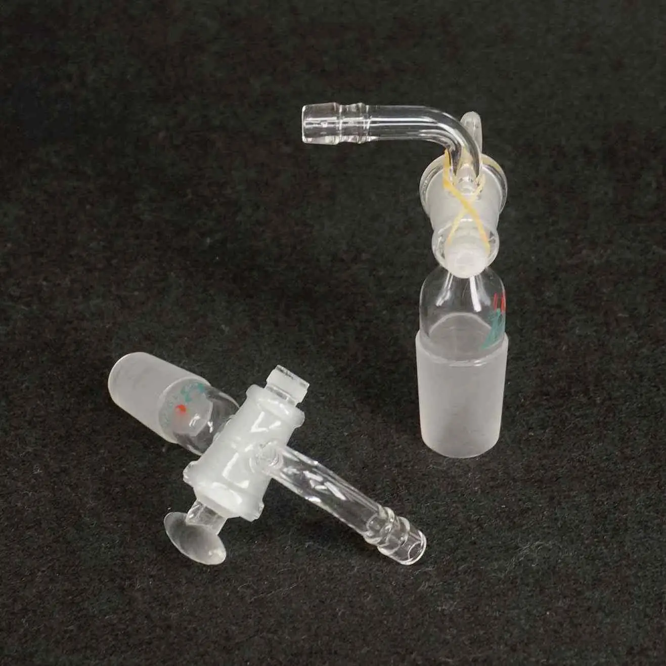 14/23 19/26 24/29 29/32 Joint Lab 90 Degree Glass Adapter With Stopcock Ware lab glass adapter