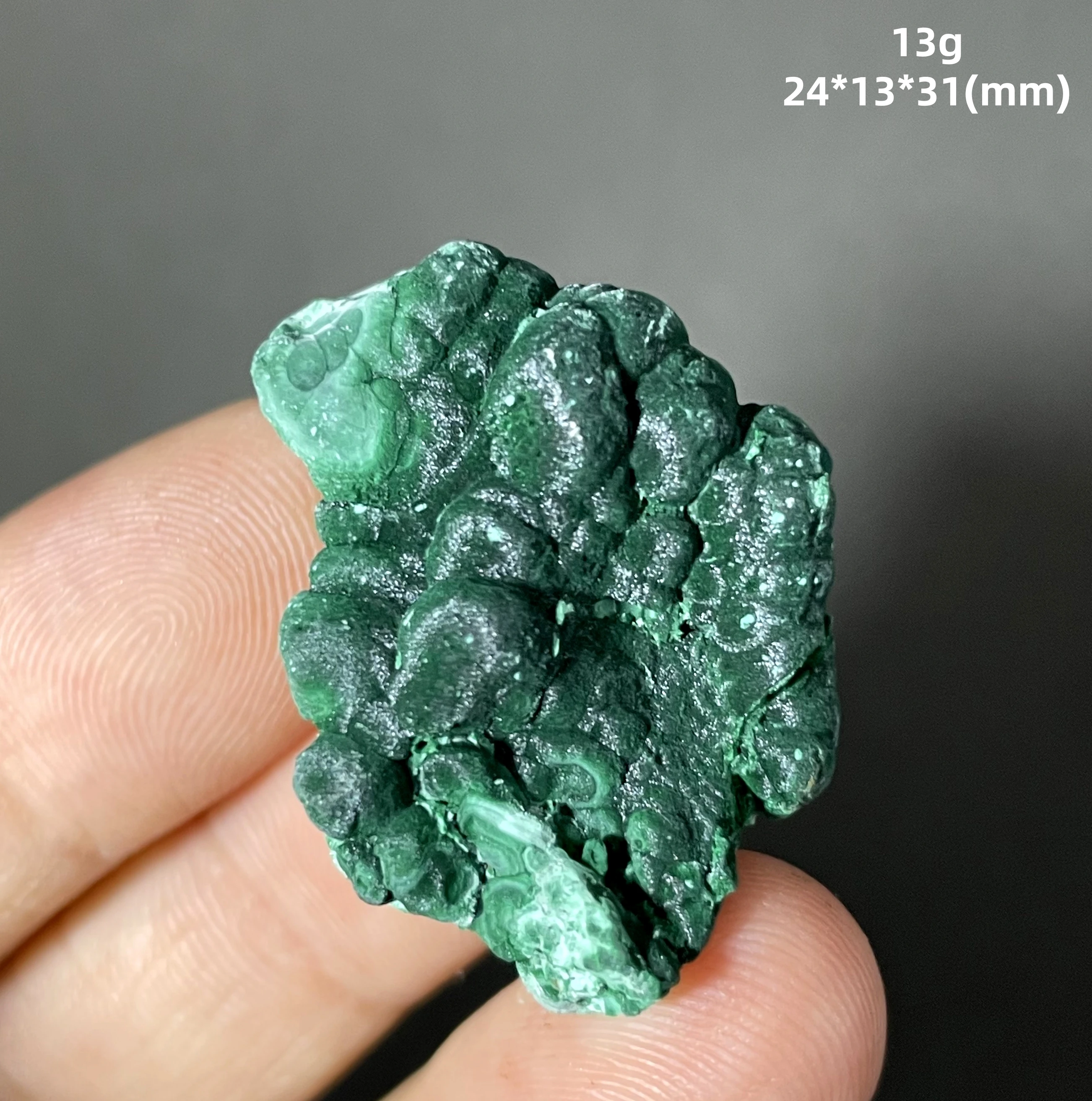 Natural velvet Malachite mineral specimen + healing quartz crystals and stones rock gemstone 3