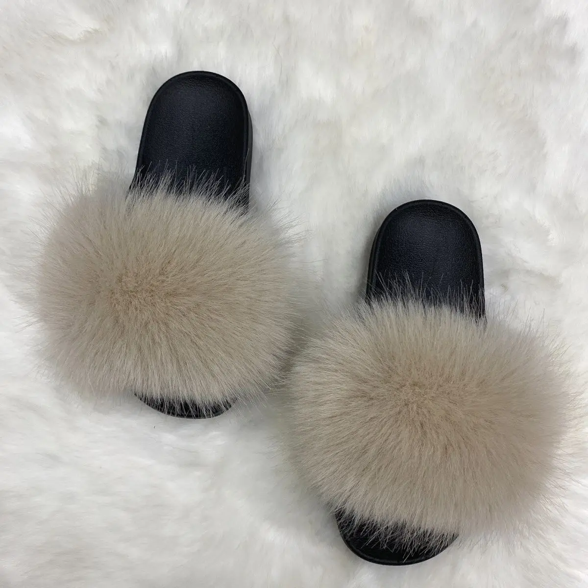 

Сланцы женские из искусственного меха, пушистые сандалии, Уличная обувь, Тапочки для дома и улицы, шлепанцы, Q413