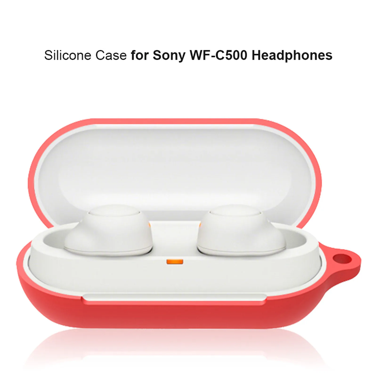 Wireless Earbuds Charging Case For Sony WFC500 Soft Silicone