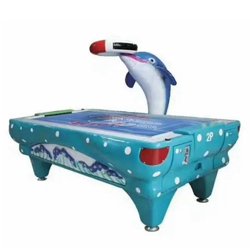 Dolphin Air Hockey Table Kids Tickets Redemption Games Indoor Playground Amusement Park Children Coin Operated Arcade Machine