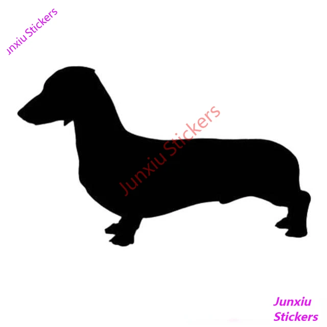 

Dashshund Dog Animla смешная наклейка на автомобиль мотоциклетная наклейка заднее лобовое стекло Кузов мотоцикла Наклейка украшение для внедорожни...