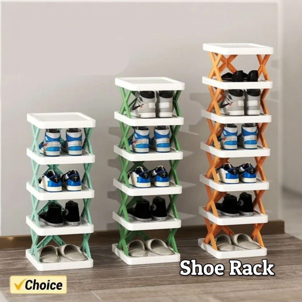 Shoes Racks Storage Organizer  Detachable Shoe Racks Saves Family Household Rack Multi Layer Simple Shoes Shelf Color Cabinet
