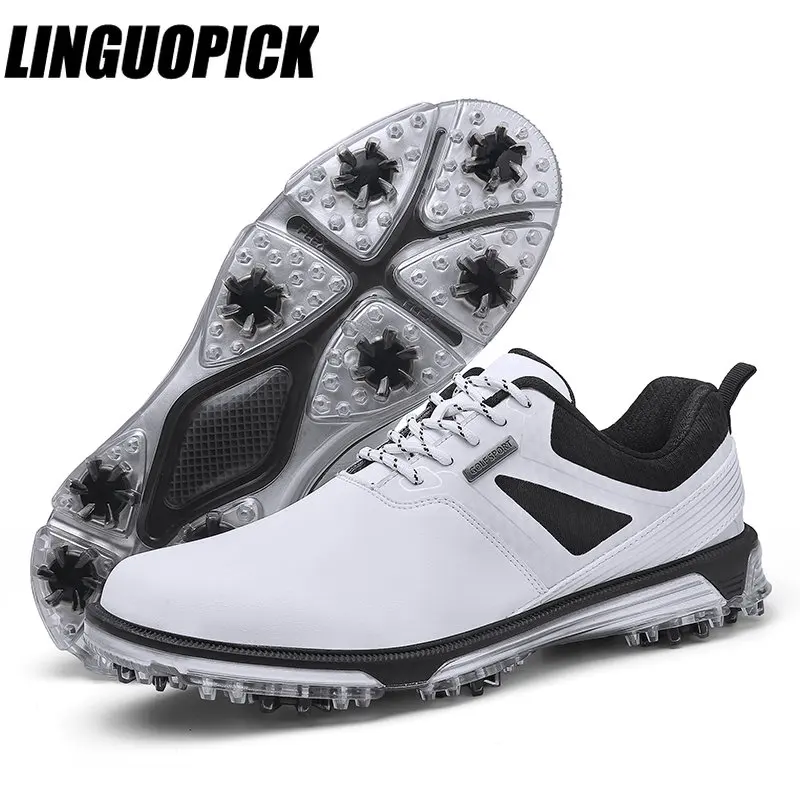 Golf Shoes for Men and Women Waterproof Breathable Spikeless Sports Shoes for Walking Outdoor Golfing golf shoes