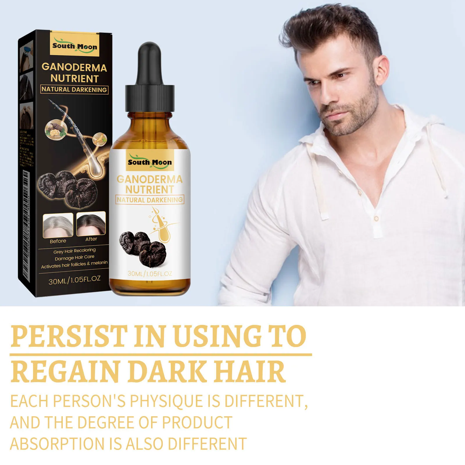 Anti Gray Hair Serum Hair Blackening Natural Color Repair Anti Loss Moisturizing Scalp Care Gray White Hair Treatment Essence Sed0d8acdd8a246f8a4b6e587e8d67121D