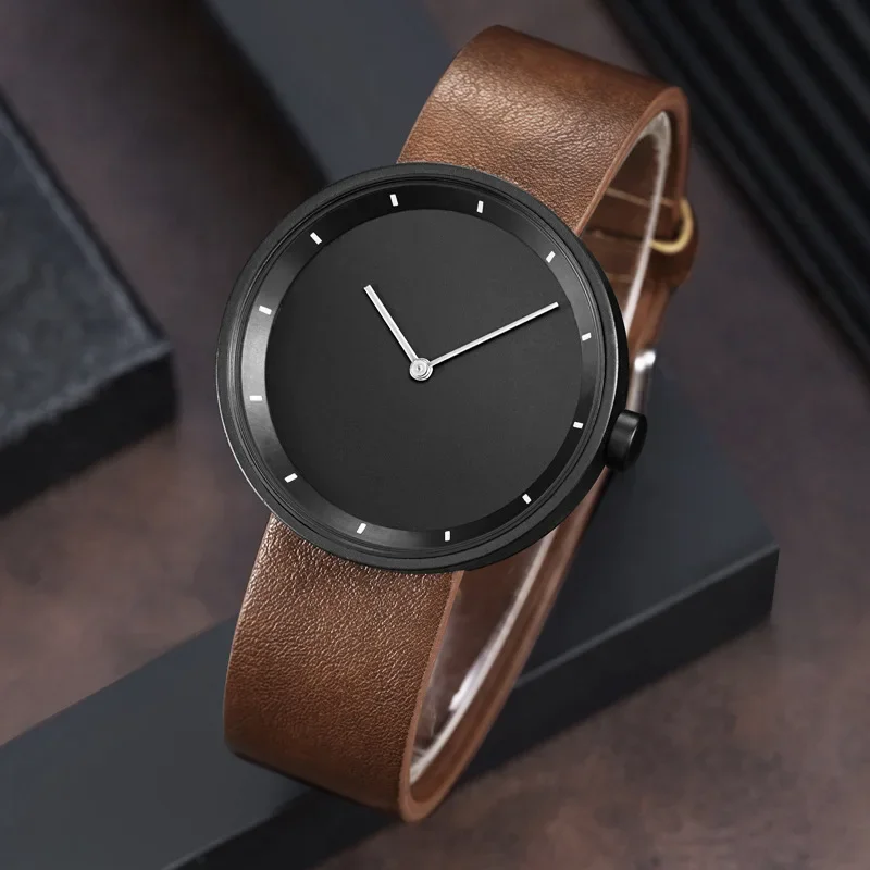 

Watches for Women Men Minimalist Leather Waterproof Wrist Quartz Wristwatches for Men Woman Watch reloj para mujer reloj hombre