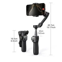AOCHUAN Handheld Gimbal Stabilizer 3-Axis Smart V8 For Phone with Extension Rod Tripod Face Tracking For iPhone Android TikTok - Image 6