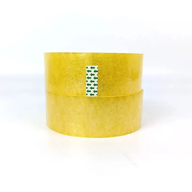 OPP 투명 박스 씰링 테이프, 강하고 높은 점도 익스프레스 포장용, 4.8cm x 20m, 2 개