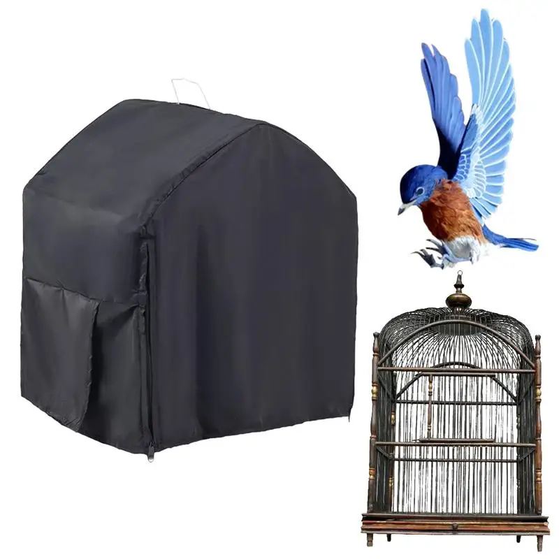 

Parrot Cage Cover Light proof Bird Parrot Nests Protection Windproof Bird Cage Blackout Cover for Birds Parrot Parakeet Cages