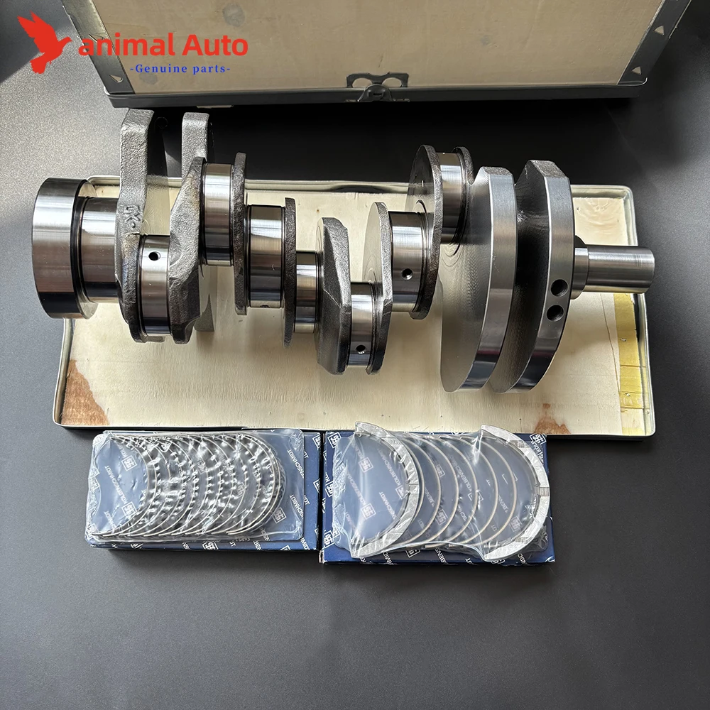 LR038168 Forged Steel Crankshaft with Bearings for Jaguar Land Rover 3.0L TDV6 Diesel 306DT