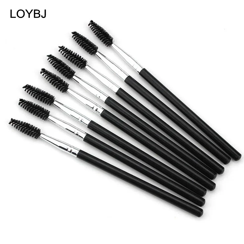 2/5/10pcs Eyebrow Eyelash Makeup Brushes Set Cosmetic Lashes Mascara Eye Brow Cream Brush Beauty Brows Lash Make Up Tools LOYBJ