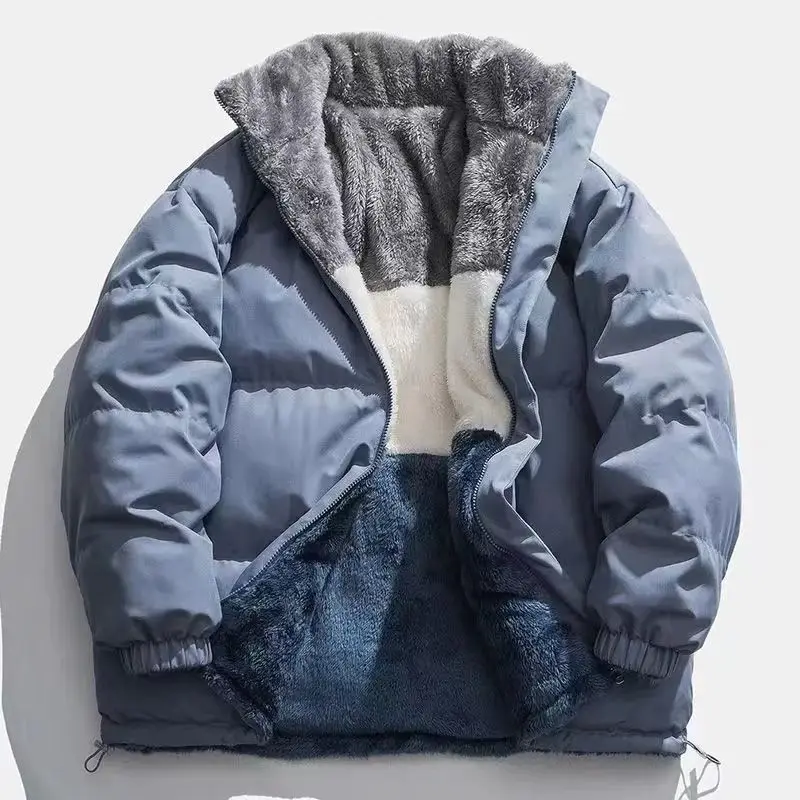 Brand Stand Collar Jacket Men Clothing Winter and Autumn New Arrival Thick Warm Parka Business Casual Slim Fit Coats F10