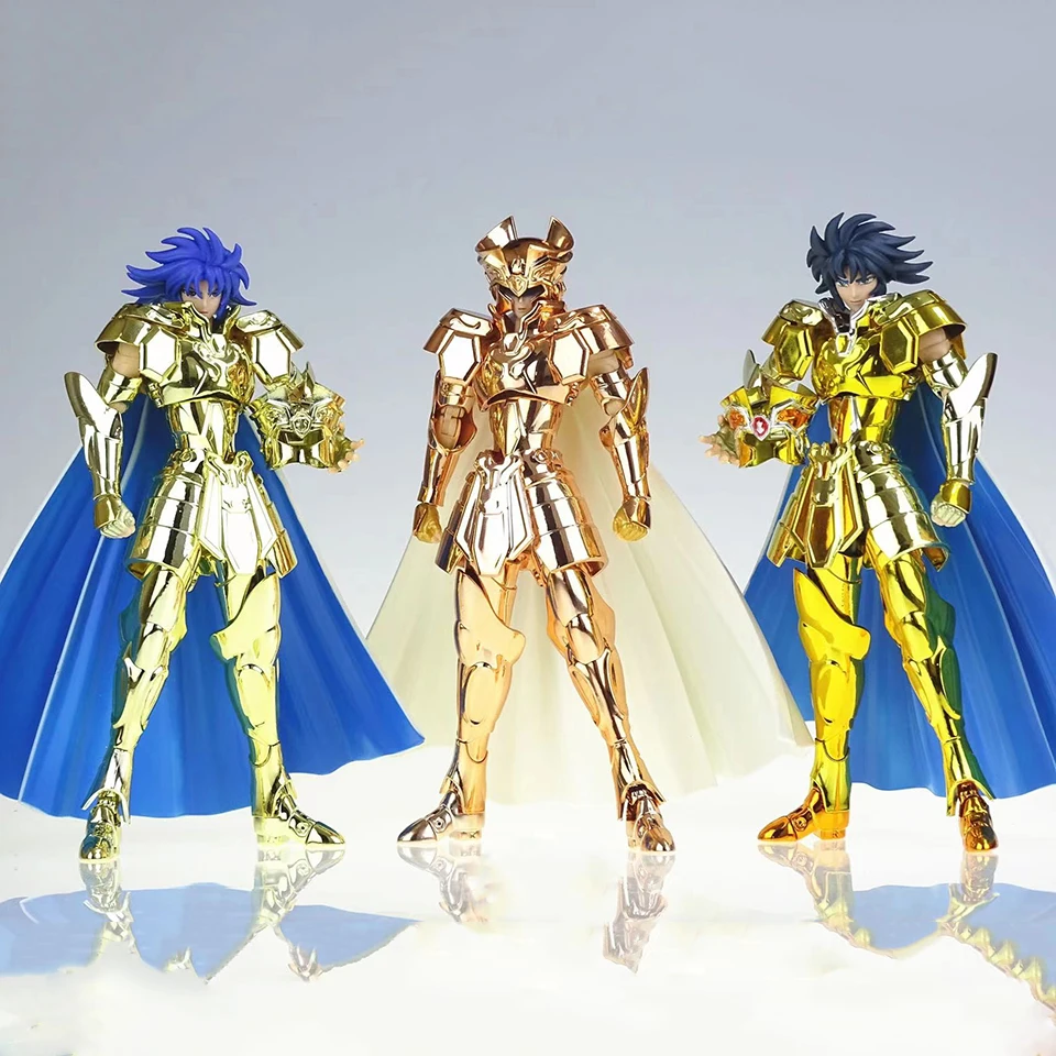 Cs Modello Saint Seiya Myth Cloth Ex Gemini Saga Con Kanon Head Galaxian Explosion Pvc Mobile Metal Armor Model Toys Gifts
