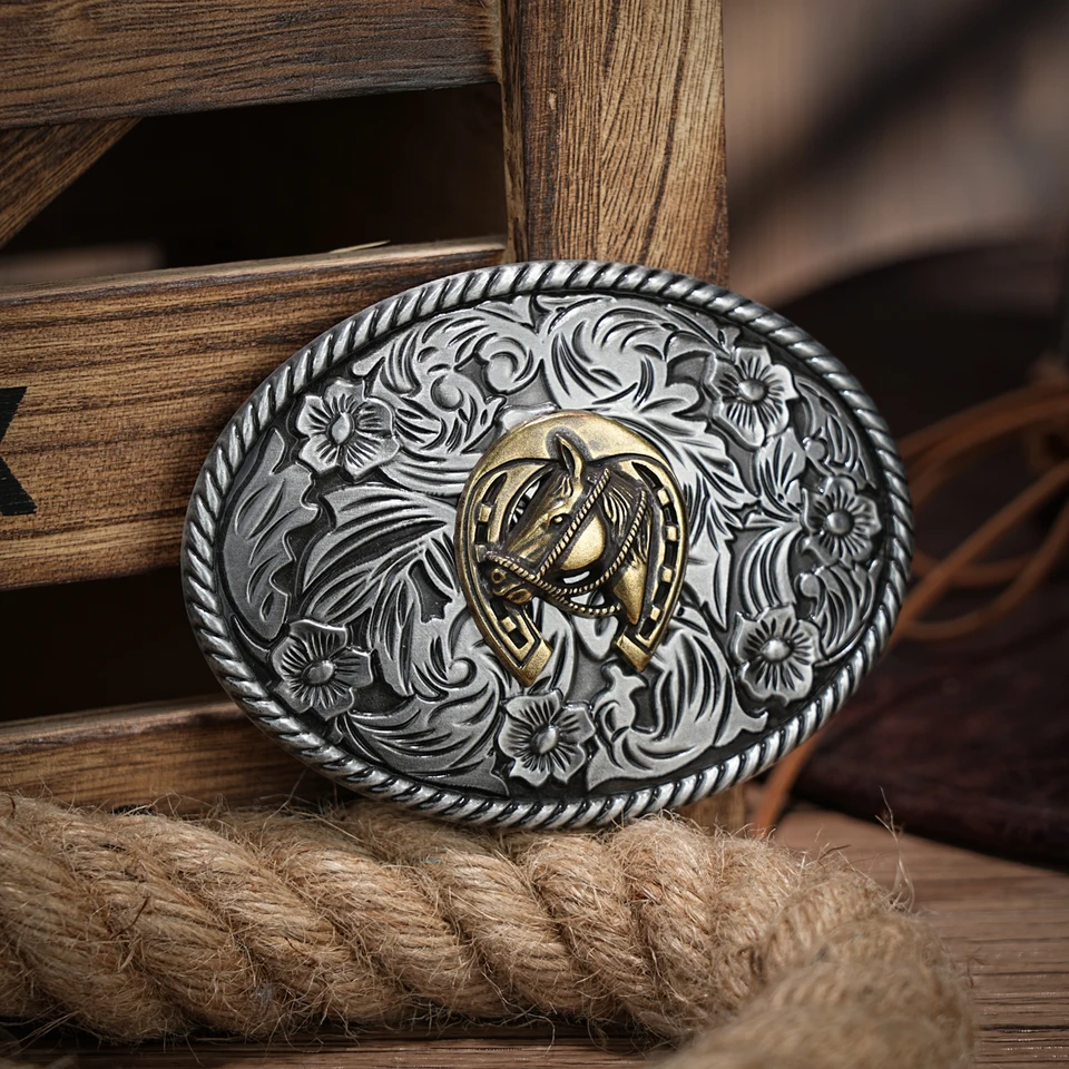 Argent Vieilli Boucle De Ceinture En Argent Boucle De Ceinture