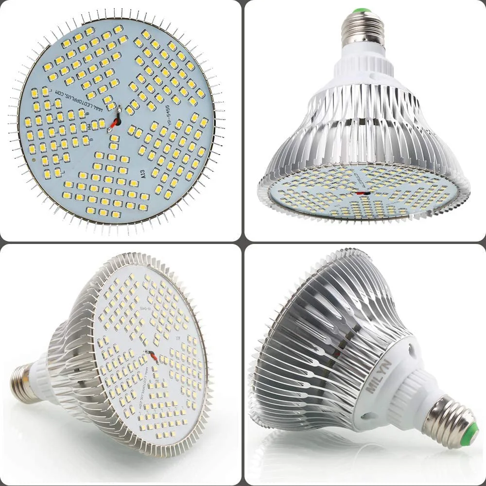 LED 식물 성장 조명, 전체 스펙트럼 다육 식물 조명, 채우기 조명, 식물 스포트 라이트, 150 LED, 150LED 성장 조명