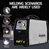 200Amp Digital LCD Display TIG Welder AC/DC Multi-Process IGBT Pulse Dual Voltage 220V/110V Stick Welding Kit Remote Torch Earth 6