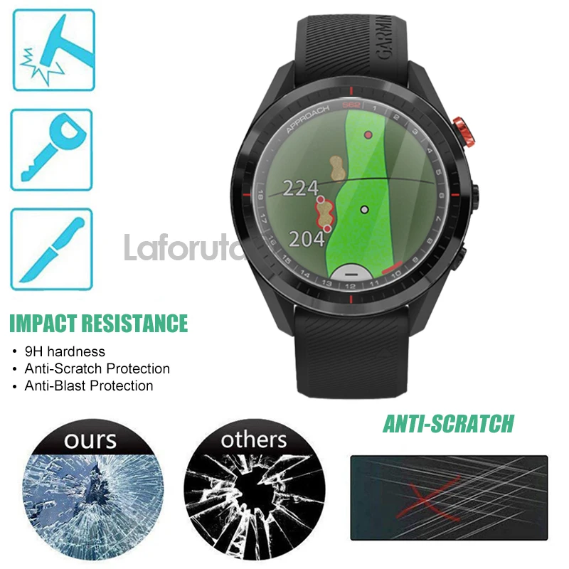 Screen Protector Garmin Forerunner 245 Music - 9h Tempered Glass Garmin  Forerunner - Aliexpress