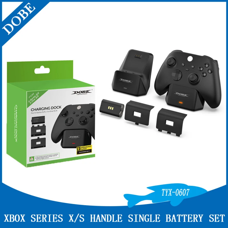 

Rechargeable Battery Pack With Covers For Series X/S Game Controllers Docking Station For Series Wireless Controller