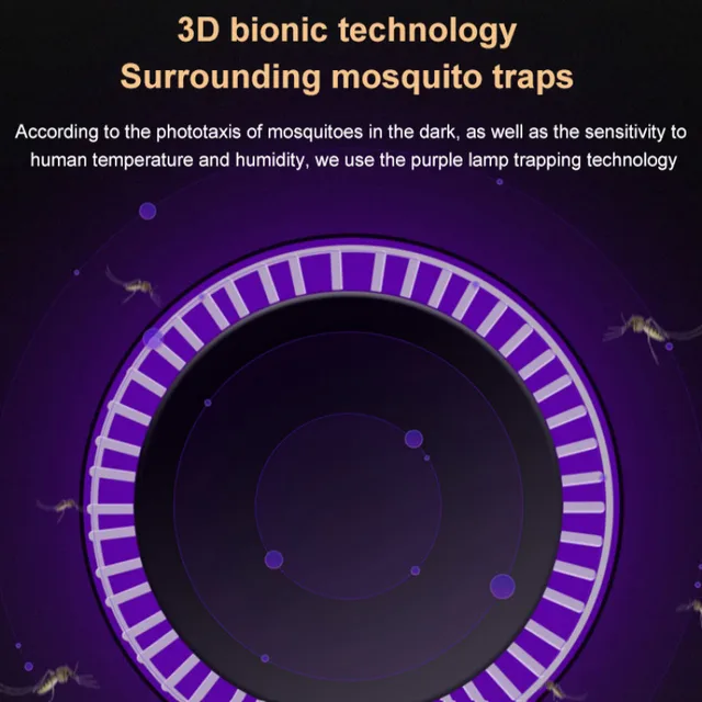 Néma Szúnyoggyilkos Usb Katalitikus Szúnyogok Megsemmisítik A Lámpás Házat Csendes Inhalált Szúnyogfestő Szúnyog Fogó - Image 6