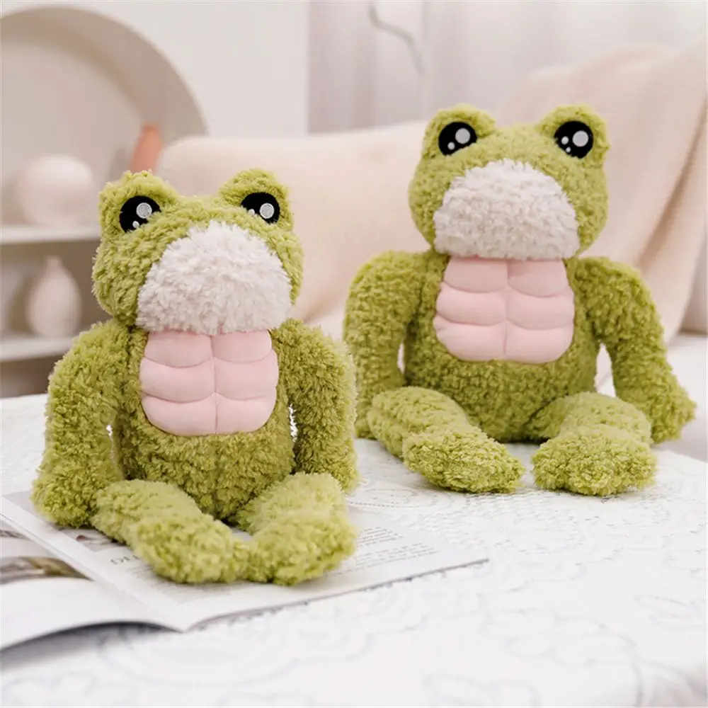 

Sleeping Mate Toy Animal Doll Cartoon Room Decoration Plush Pillow Frog Stuffed Toy Plush Toys Frog Plush Doll Muscle Frog Doll