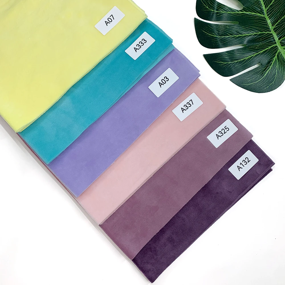 Прямая Заводская поставка, мягкая Экологически чистая плюшевая ткань 1 мм, 50x45 см, 100% полиэстер, ткань для шитья «сделай сам», плюшевые игрушки/Одежда, ткань Minky