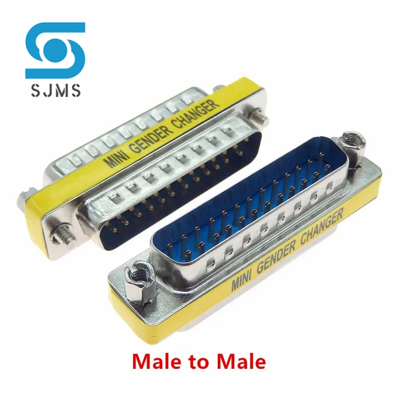 Db9 9pin db15 db25 db37 mini geschlechts wechsler adapter männlich zu weiblich/männlich zu männlich/weiblich zu weiblich rs232 serieller stecker com stecker – Detail 10